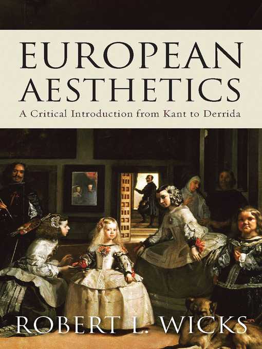 Title details for European Aesthetics by Robert Wicks - Available